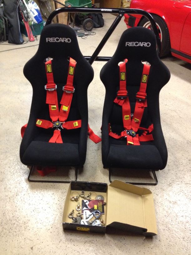 Recaro seat sale harness